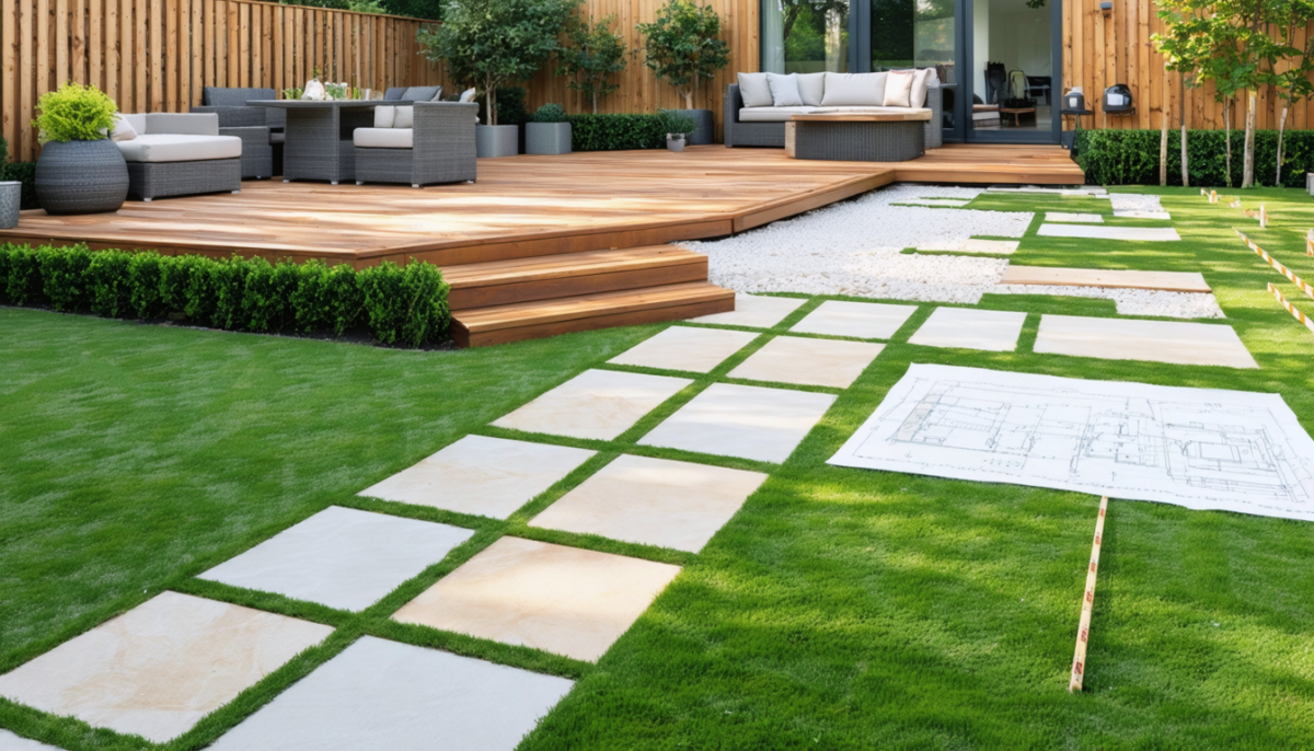 découvrez comment planifier avec précision la conception de votre allée de jardin, terrasse et clôture grâce à ce guide complet avant le début des travaux.