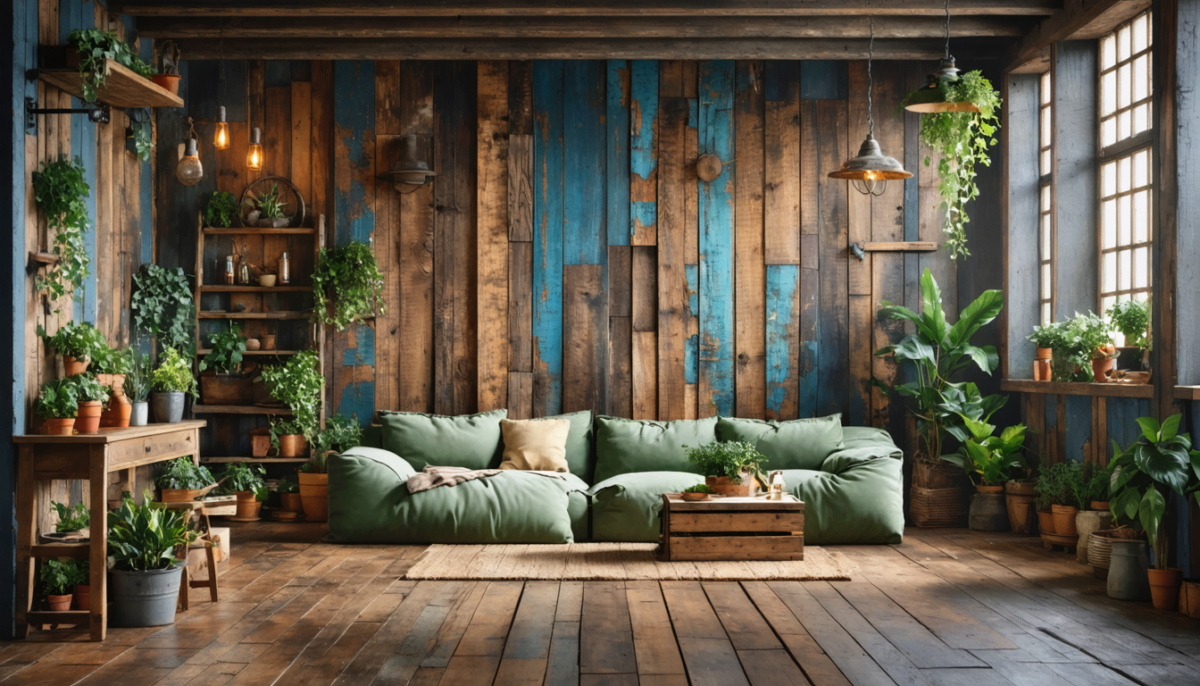 apprenez à réaliser facilement l'effet authentique du vieux bois de grange pour apporter charme et caractère à votre intérieur.