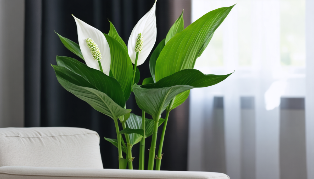 découvrez comment prendre soin de votre spathiphyllum (fleur de lune) et que faire lorsque ses feuilles deviennent noires pour retrouver une plante saine et belle.