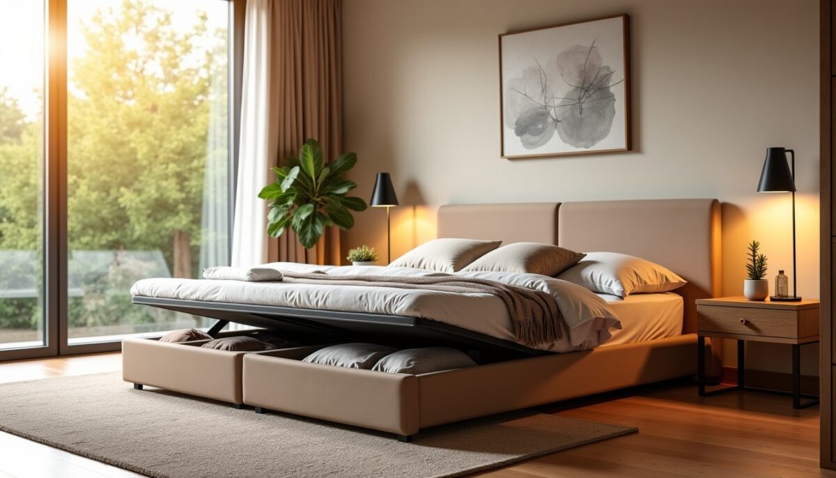 Les avantages d’un lit coffre pour optimiser le rangement de votre chambre