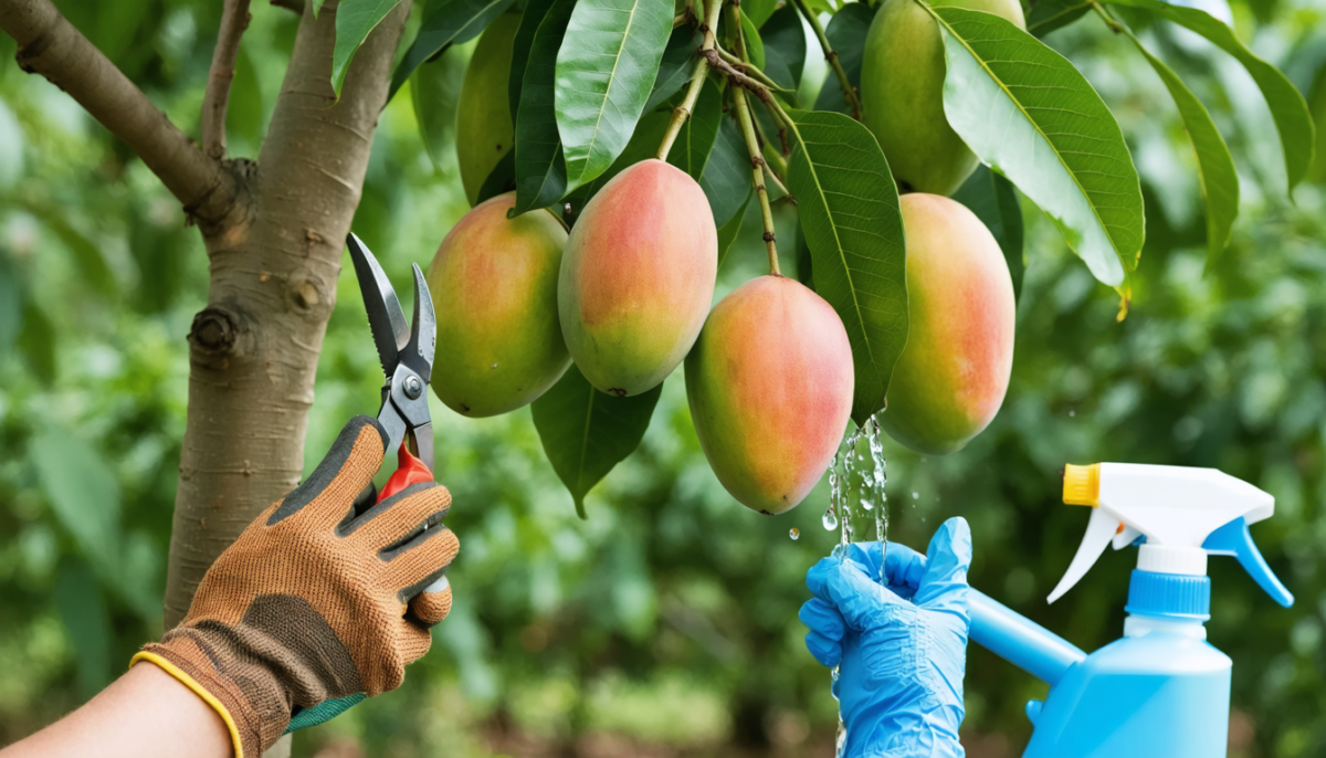 découvrez les causes des feuilles marron sur votre manguier et apprenez les meilleures méthodes pour les soigner efficacement afin de préserver la santé de votre arbre.