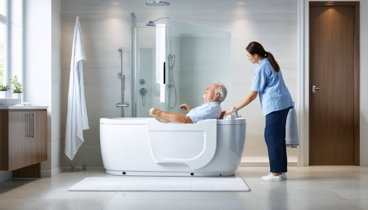 découvrez pourquoi j'ai opté pour une baignoire à porte spécialement conçue pour les personnes en situation de handicap, alliant sécurité, confort et accessibilité au quotidien.