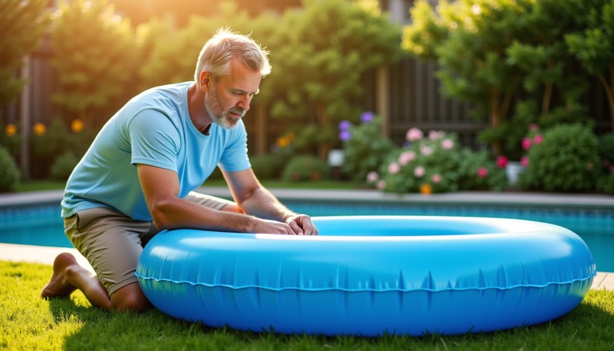 Réparer un boudin de piscine : efficacité et limites de la mousse expansive