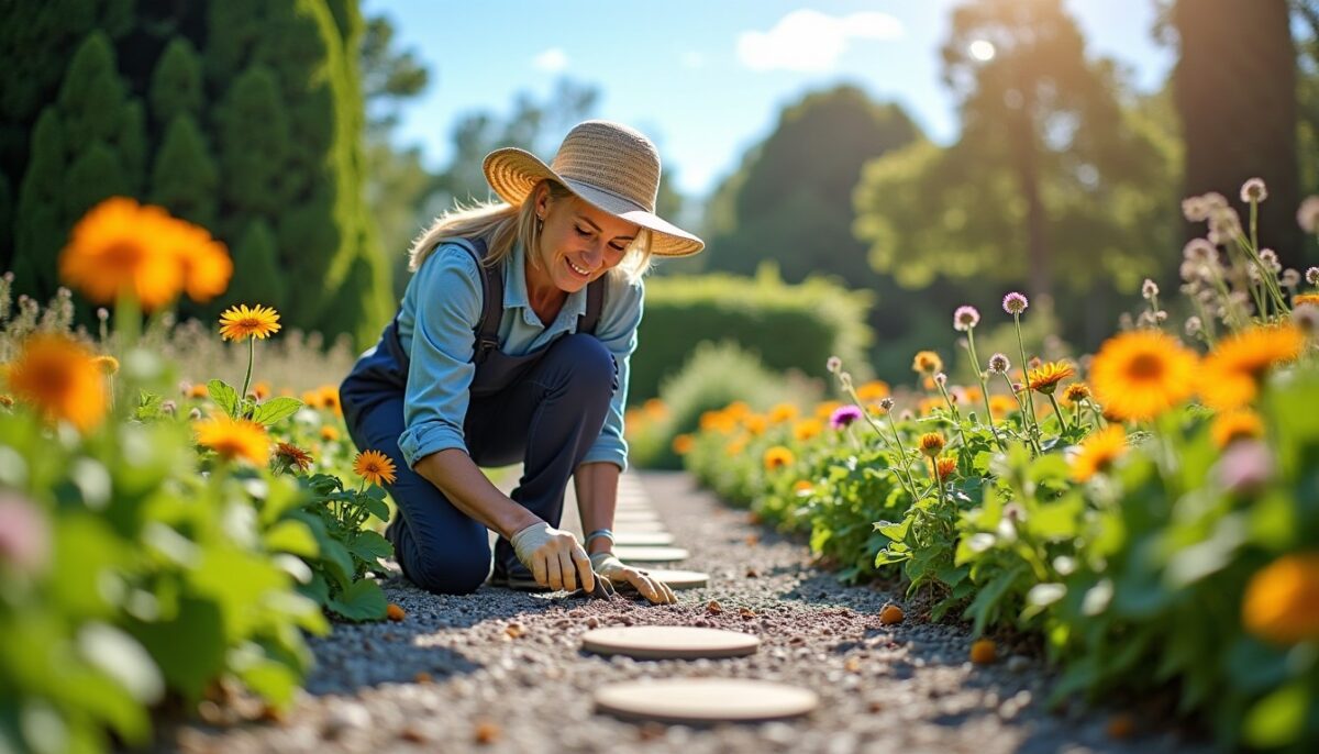 Méthodes efficaces pour lutter contre les mauvaises herbes dans le gravier