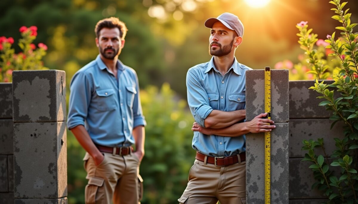 Comment gérer un écart trop étroit entre piliers pour installer un portail ?