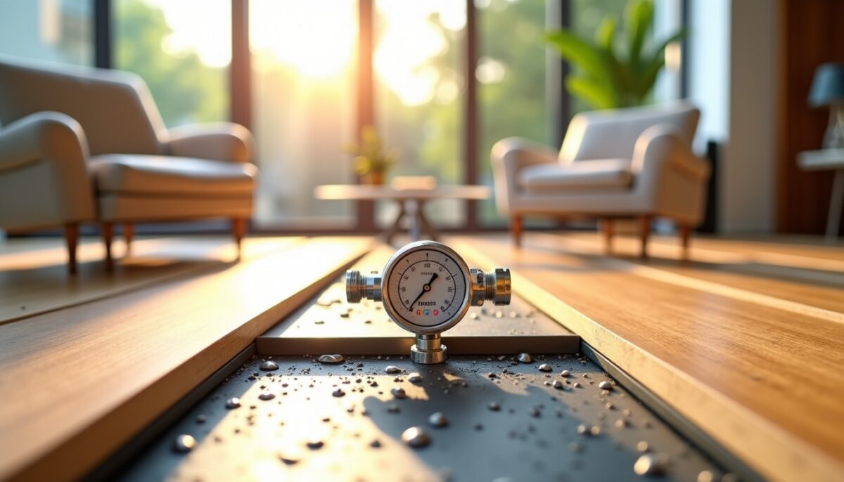 Comprendre les causes de blocage d'un débitmètre dans un plancher chauffant